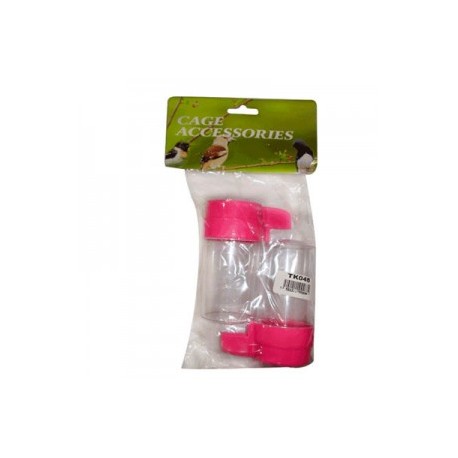 Bebedero para Aves de Ornato 2 Piezas Economico