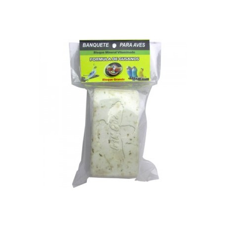 BLOCK AVES GUSANOS BOLSA G.