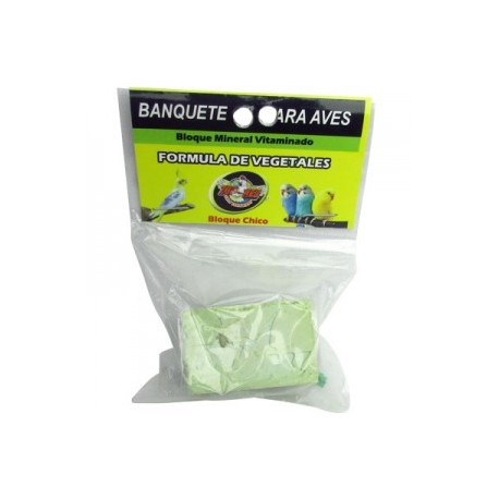 BLOCK AVES VEGETALES BOLSA CH.