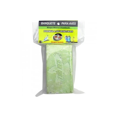 BLOCK AVES VEGETALES BOLSA G.