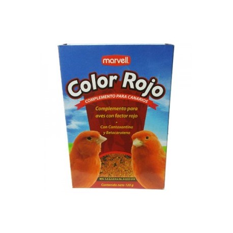 COMPLEMENTO COLOR ROJO 120 G