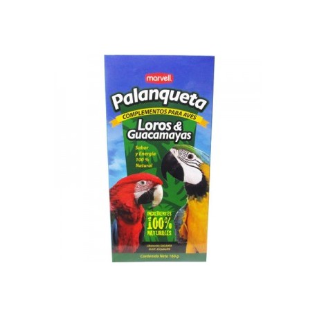 PALANQUETA LORO Y GUAC.2-160G