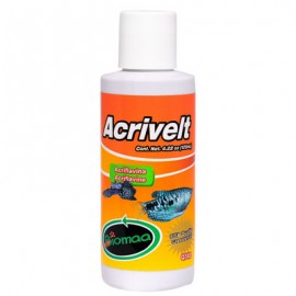 Medicamento Antiséptico para Enfermedades de Peces Acrivelt-Acriflavina 125 Mililitros