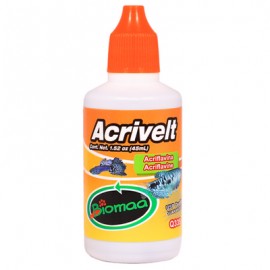Medicamento Antiséptico para Enfermedades de Peces Acrivelt-Acriflavina 45 Mililitros