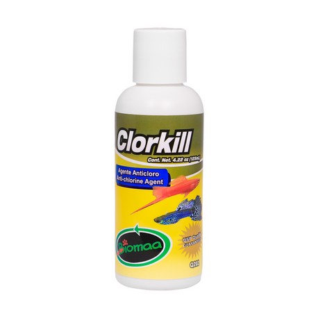 Acondicionador para Acuarios Anti Cloro Clorkill 125 Mililitros