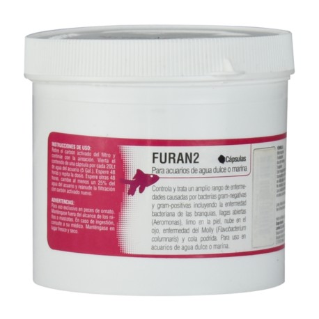 Medicamento Furan 2 Bactericida 100 capsulas