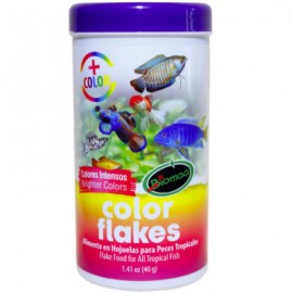 Alimento para Peces Color Flake 40 Gramos