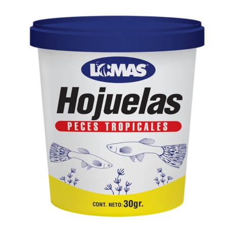 Alimento para peces en Hojuelas 30 Gramos
