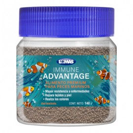 Alimento para Peces Marinos con AJO 140 Gramos