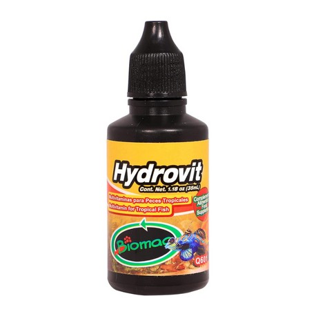 Acondicionador Hydrovit Multivitamínico para Peces 30 Mililitros