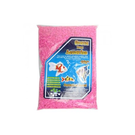 GRAVA 2.2 KG.ROSA FLUOR.