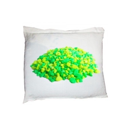 GRAVA 20 KG. AMAR/VERDE C.
