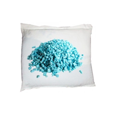 GRAVA 20 KG. AZUL CLARO