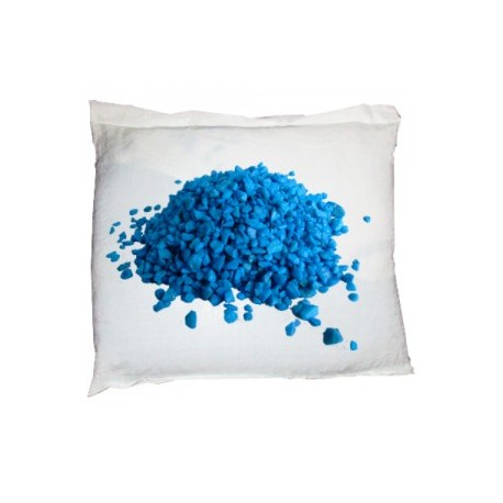 GRAVA 20 KG.AZUL FUERTE