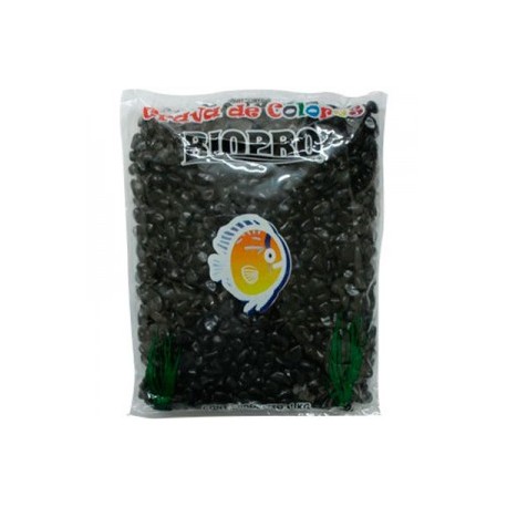 GRAVA CHICLE NEGRA 1 KG.