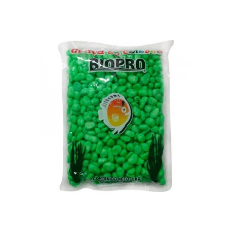 GRAVA CHICLE VERDE 1 KG.