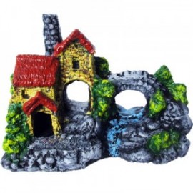 CABAÑA DOBLE 17X8X17 CM.