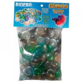 Piedra Gema Decorativa para Acuario Bolsa Multicolor 500 Gramos