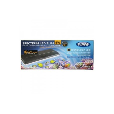 Lampara Led Slim 6 Watts. 50 Centimetros