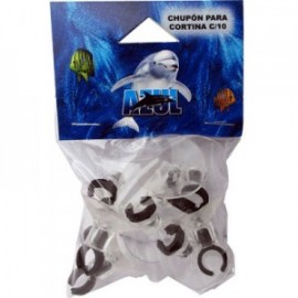 Ventosa o Chupon para Cortina Aireadora 10 Piezas