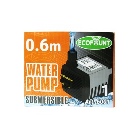 BOMBA DE AGUA 250 L/H .60M 2.5W