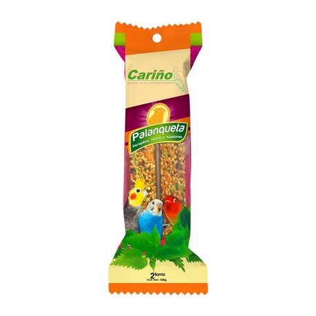 Alimento para Ninfas, Agapornis y Periquitos 2 Palanqueta 100GR.