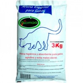 ARENA PARA GATOS 3 KG.