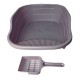 Arenero para Gatos con Pala 48 X 35 X 15 Centimetros