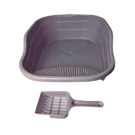 Arenero para Gatos con Pala 48 X 35 X 15 Centimetros