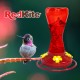 Alimentador para Colibris 4 Estaciones de Alimentacion Color Rojo 470 Mililitros