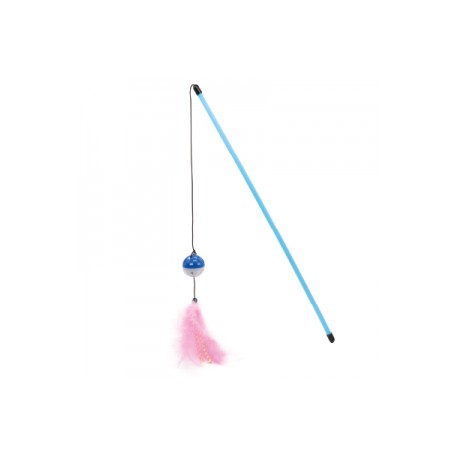 JUG.P/GATOS PELOTA/PLUMAS 40 CM.